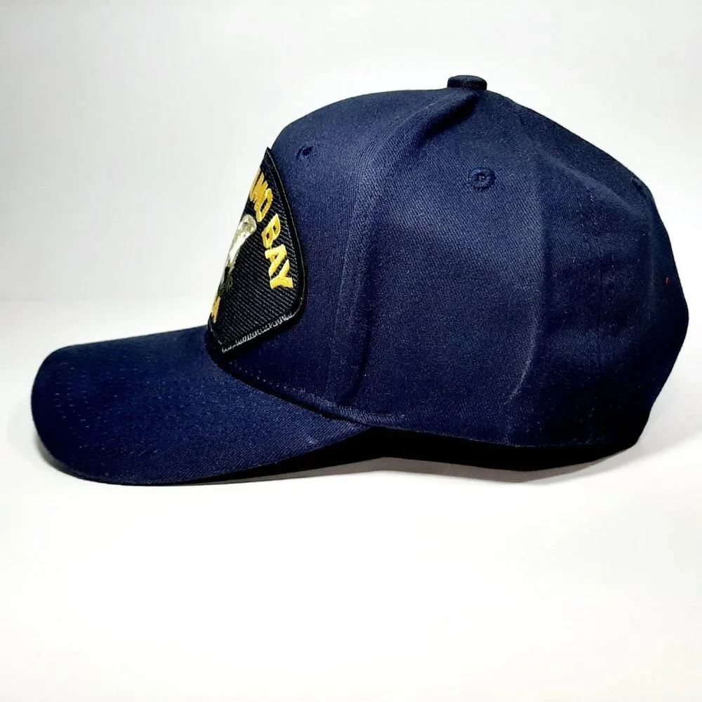 Cuba Guantanamo Bay Men's Cap Hat  Navy Blue Strap